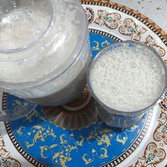 Tiger nut drink (Kunu aya) A picture of Tiger nut drink (Kunu aya).