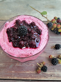 Foto di Mousse alle more