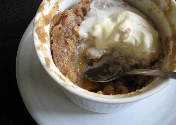 Easiest Way to Prepare Ultimate Super Easy Instant Peach Cobbler