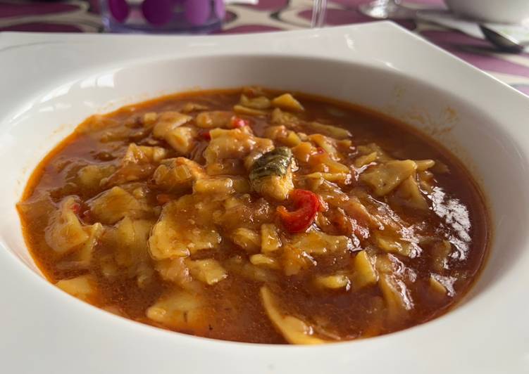 Gazpacho de Mero