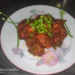 A picture of Veg manchurian.