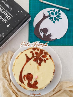 Foto resep Cake Lukis Ketagih Tanpa Terigu