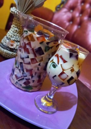 Foto resep Es Jelly Susu