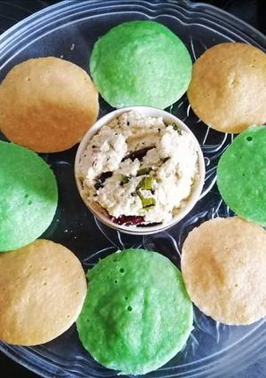 কালারফুল ইডলি (colourful idli recipe in Bengali) রেসিপির প্রধান ছবি