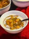 Sweet-Potato Tapioca Porridge with Coconut Sauce