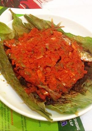 Foto resep Ikan pepes balado 🐟