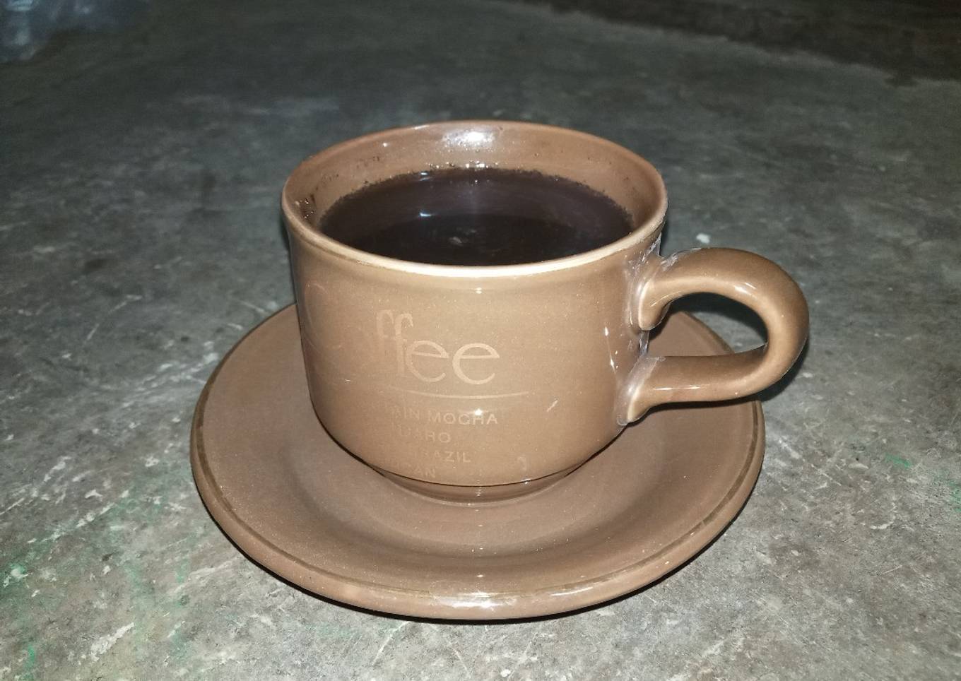 Kopi Hitam Bittersweet