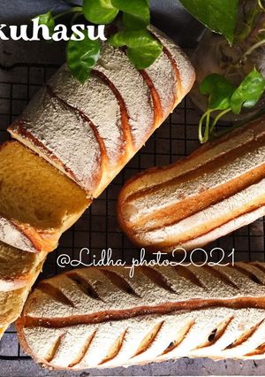 Foto resep Mirukuhasu / Milk Hearth Bread