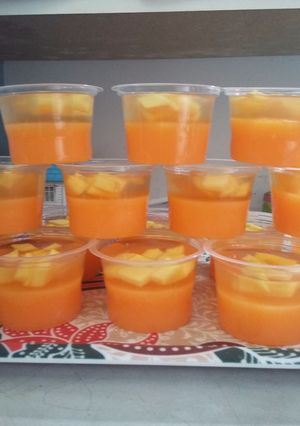 Foto resep Puding mangga
