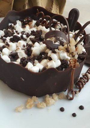 Foto di Tortino brownie fantasioso e Gluten Free e...senza farina!
