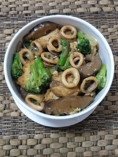 Foto resep Cumi brokoli saus tiram
