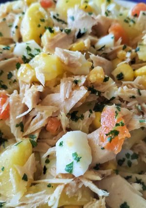Una foto de Ensalada de patata escabechada