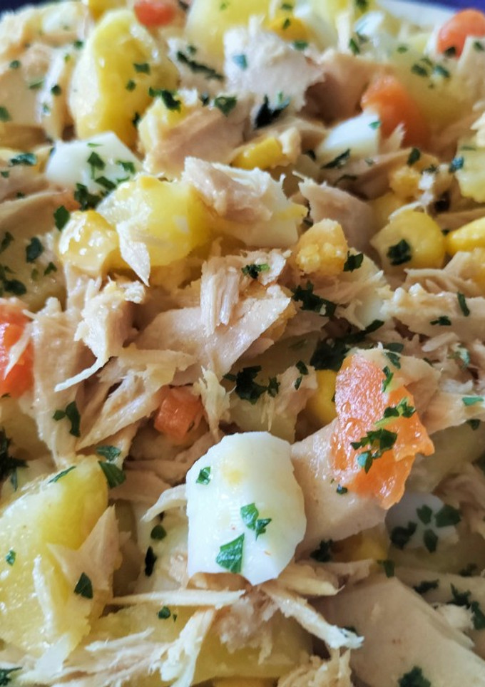 Una foto de Ensalada de patata escabechada