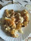 Coliflor especiada y gratinada