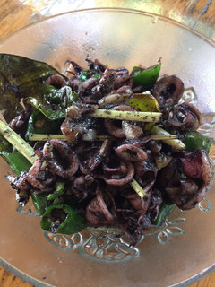 Foto resep Tumis cumi cabai hijau