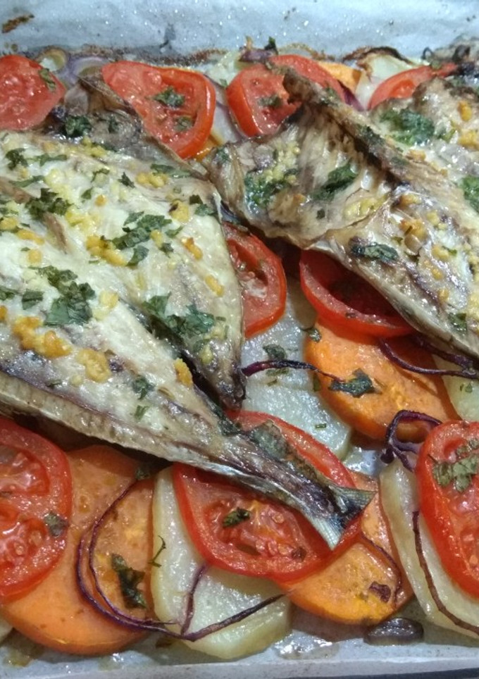 Una foto de Jurel fácil al horno