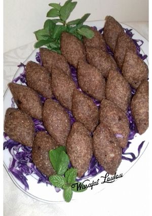 A picture of Fried Kibbeh – My First Attempt.