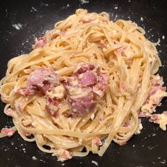 10 minute carbonara A picture of 10 minute carbonara.