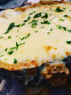 Foto de Escondidinho na abóbora Cabotiá