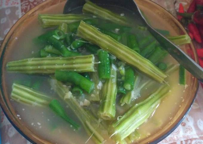 Ini dia! Resep termudah memasak Sayur Buah Kelor dijamin sedap