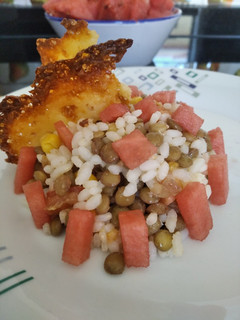 Una foto de Ensalada de lentejas