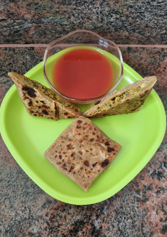சுவையான முட்டை சப்பாத்தி ரெடி செய்முறை முக்கிய புகைப்படம்