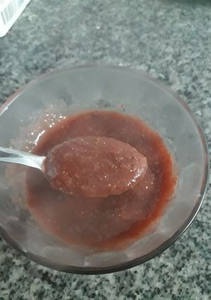 Una foto de Mermelada de frutillas