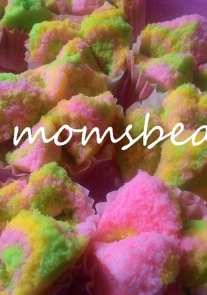 Foto resep Bolu kukus mekar pelangi