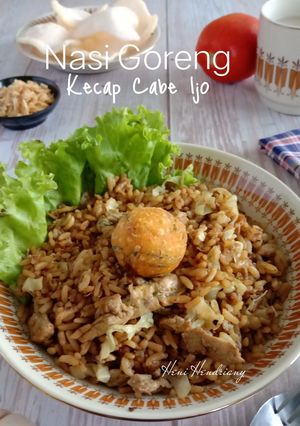 Foto resep Nasi Goreng Kecap Cabe Ijo