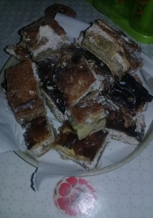 Una foto de TORTA DE BANANAS 🍌🍌 CON MEZCLA SECA