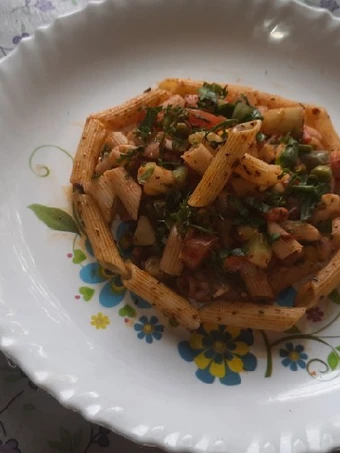 Recipe Pasta mix vegetables salad the Can Spoil the Tongue So Delicious