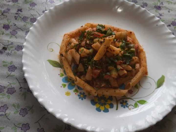 Recipe Pasta mix vegetables salad the Can Spoil the Tongue So Delicious