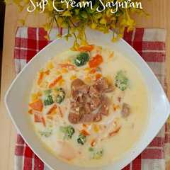Sup Cream Sayuran রেসিপির প্রধান ছবি