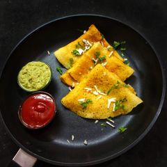 A picture of Pumpkin Dosa.