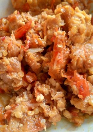 Foto resep Sambel tempe penyet