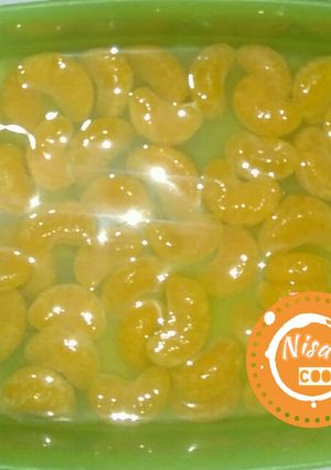 Foto resep 214. Manisan Jeruk Kalengan Homemade