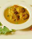 Turnip paruppu urundai kuzhambu (turnip dal dumplings masala curry)