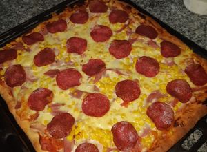 Una foto de Pizza casera 🍕
