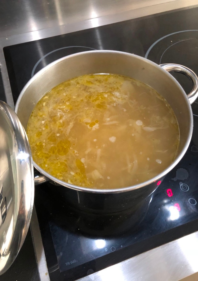 Una foto de Sopa de cebolla