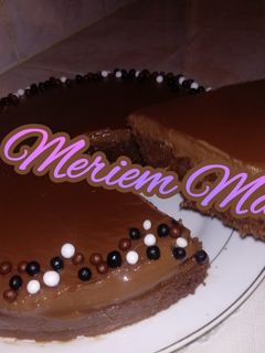 صورة لوصفة كيكة الدانيت 🍫