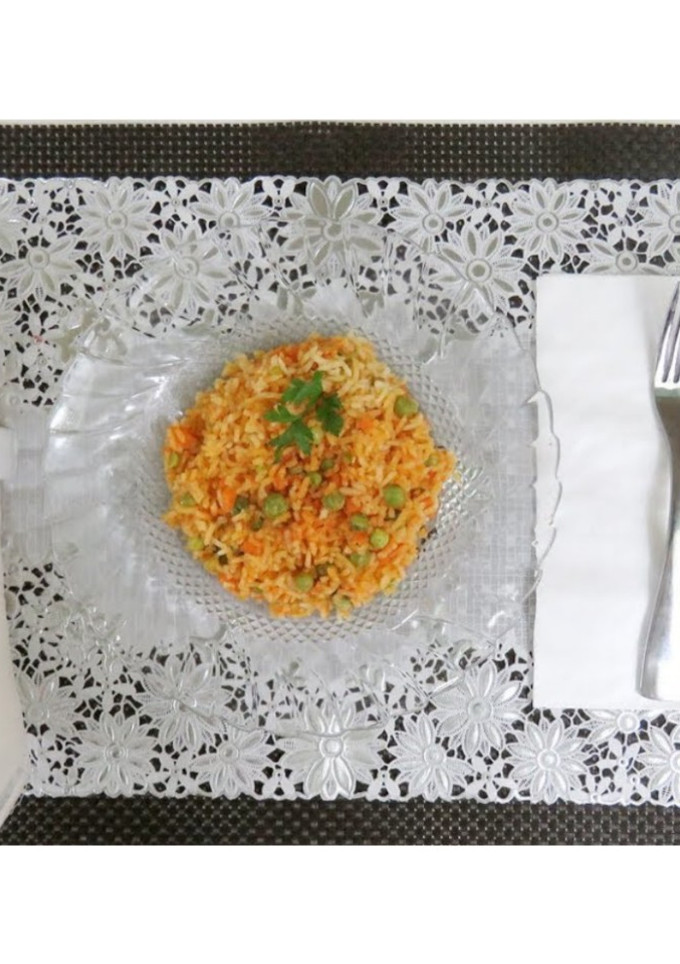 Una foto de Arroz rojo