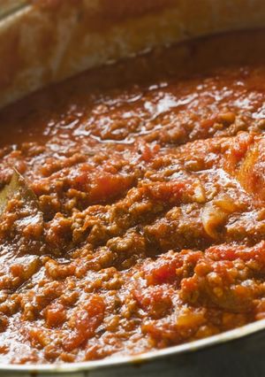 Una foto de Salsa boloñesa 🍝🍝