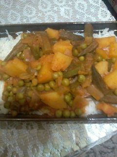 صورة لوصفة ايدام البامية الحار🔥 لذيذ جدا مع الأرز الهندي 😋