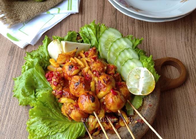 Resep Bakso Bakar Sambel Mangga Oleh Arshiya Kitchen Cookpad