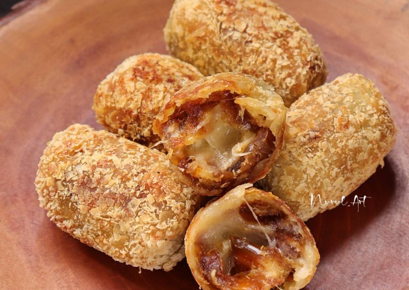 Kurma Goreng Mozarella