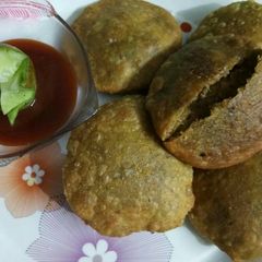 Daal stuff khasta kachori A picture of Daal stuff khasta kachori.