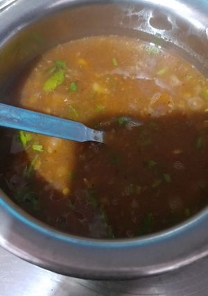 A picture of Masala chole.