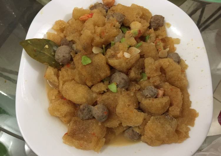 Sambal Goreng Prentil Krecek