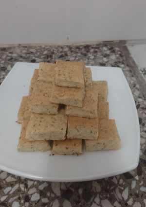 Una foto de Bizcochito de orégano y queso