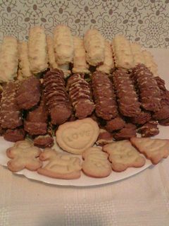 Darálós- és szaggatott keksz recept fotója